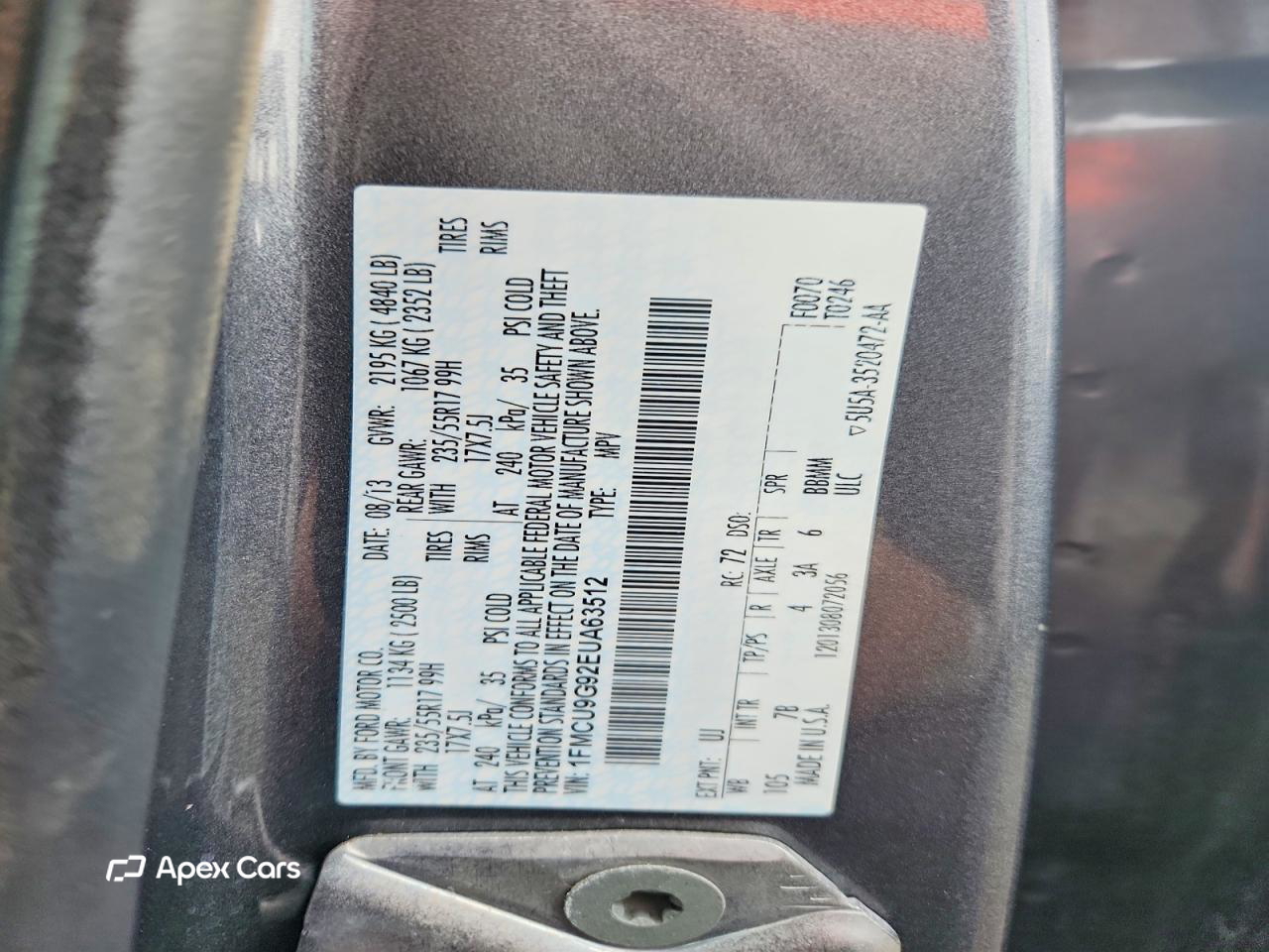 Ford Escape 2014