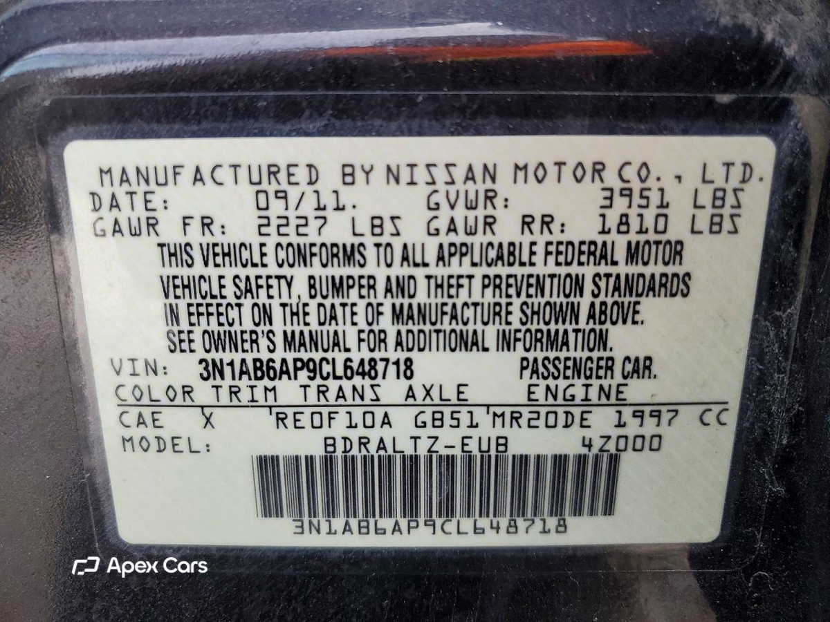 Nissan Sentra 2012