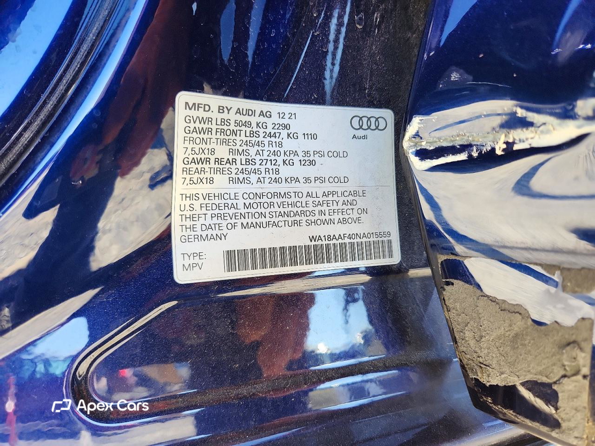 Audi A4 2022
