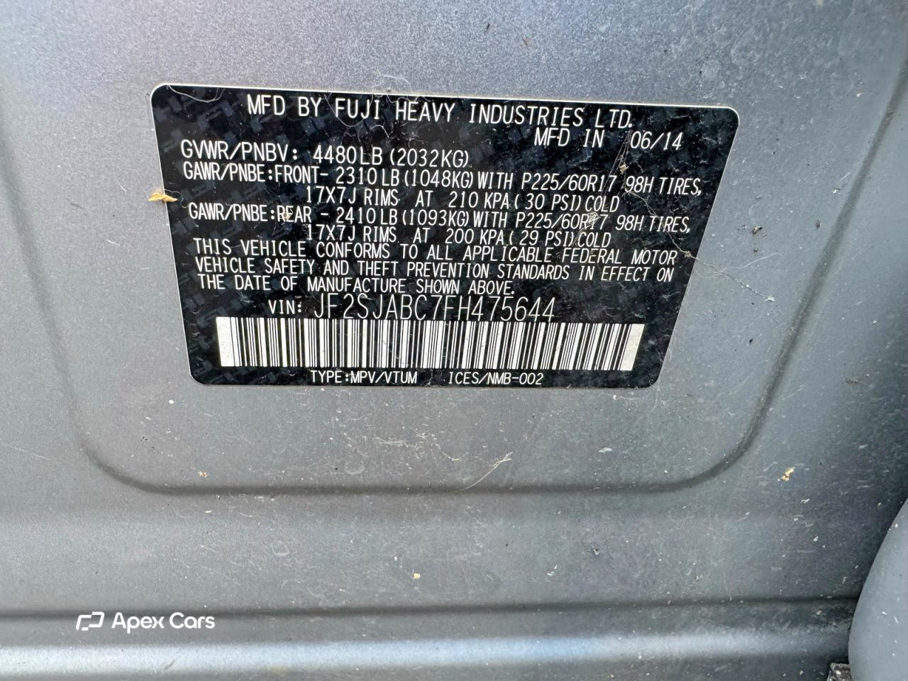 Subaru Forester 2015