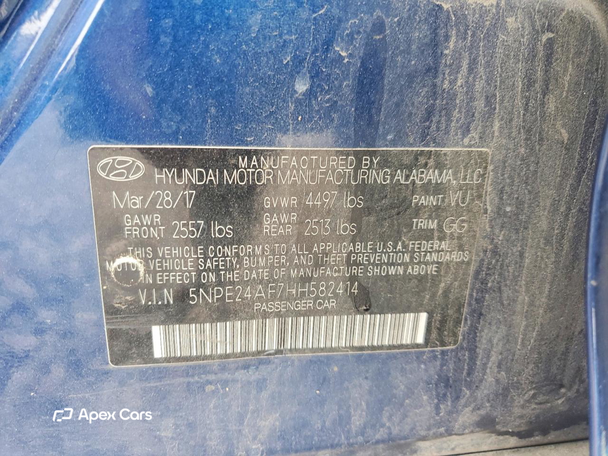 Hyundai Sonata 2017