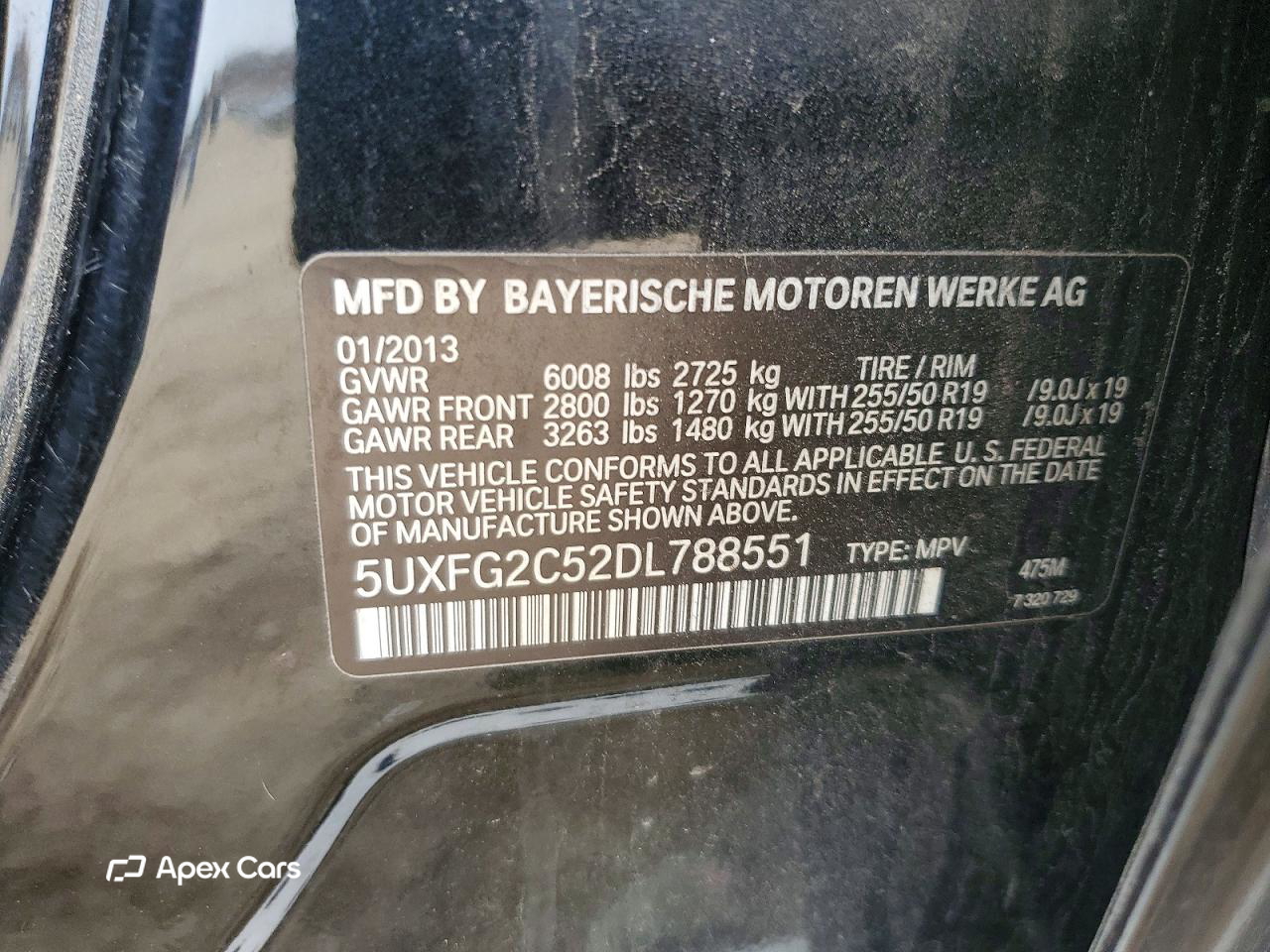 BMW X6 2013