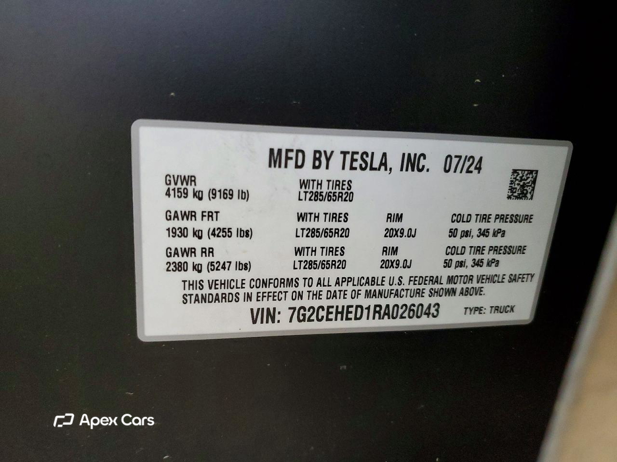 Tesla Cybertruck 2024