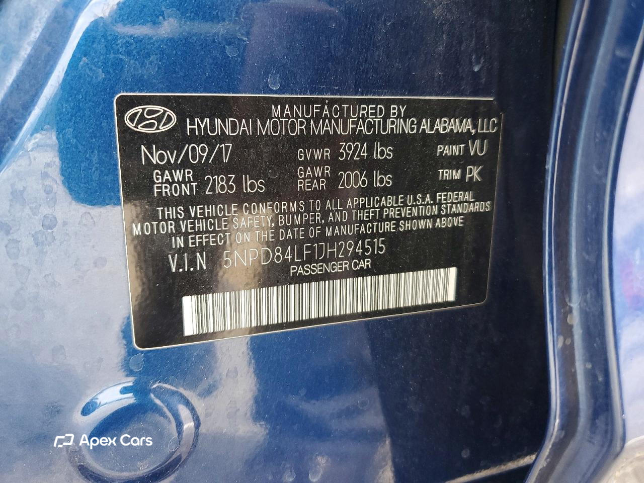 Hyundai Elantra 2018