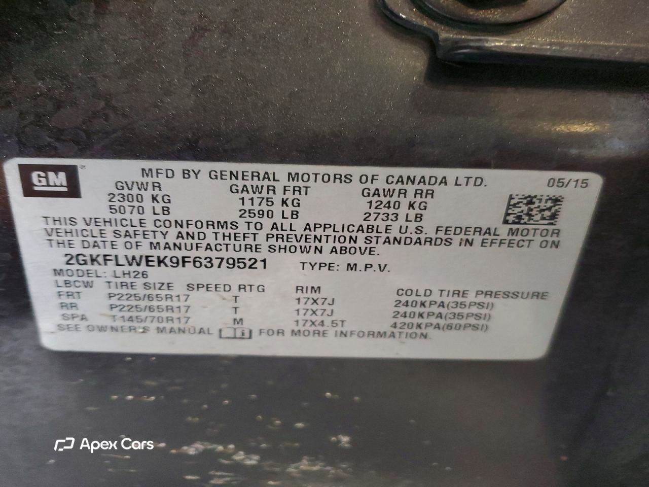 GMC Terrain 2015