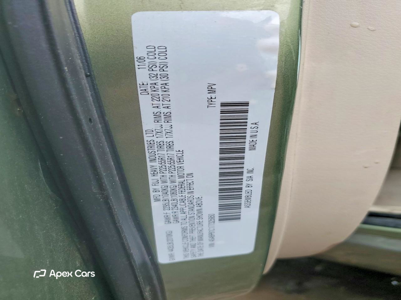 Subaru Outback 2007