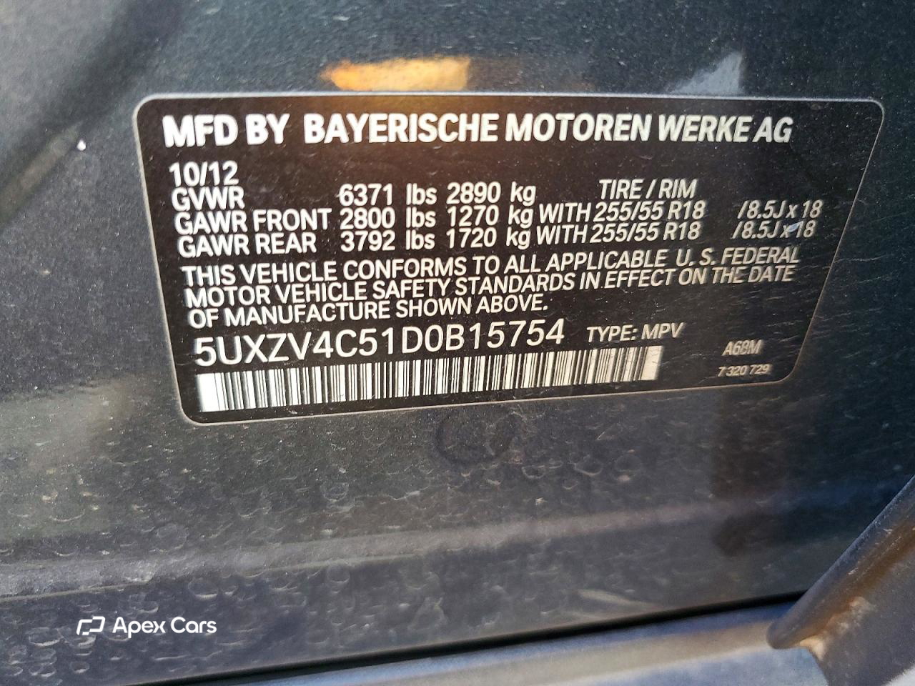 BMW X5 2013