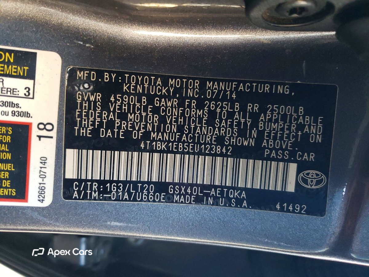 Toyota Avalon 2014