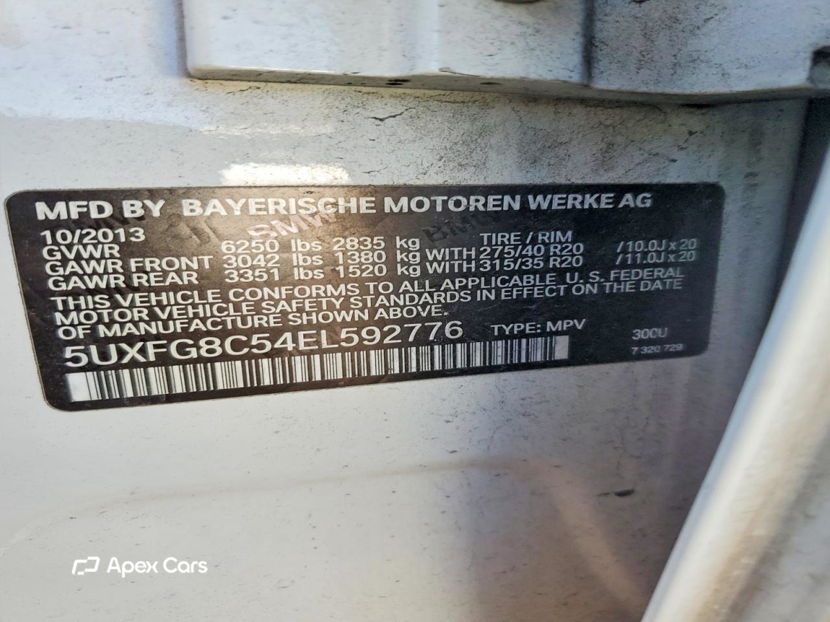 BMW X6 2014