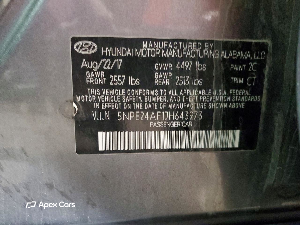 Hyundai Sonata 2018