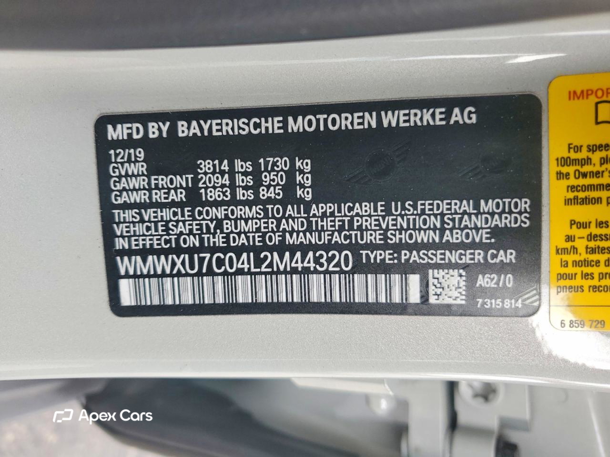 MINI Cooper 2020