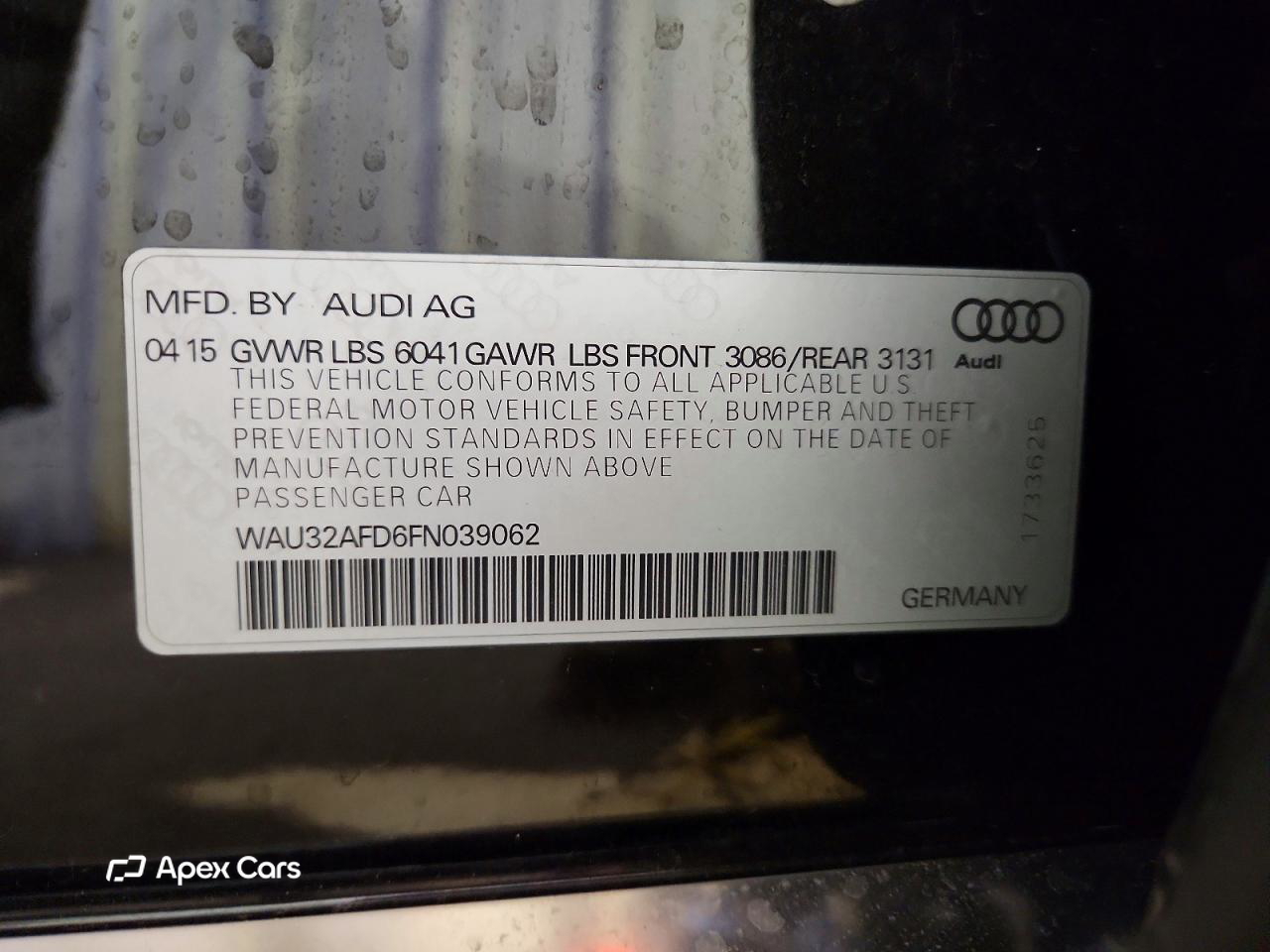 Audi A8 2015