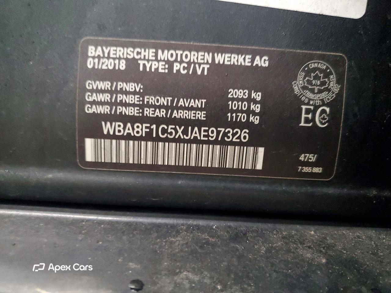 BMW Series 3 2018