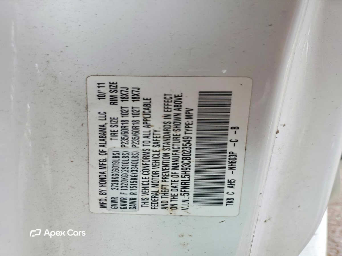 Honda Odyssey 2012