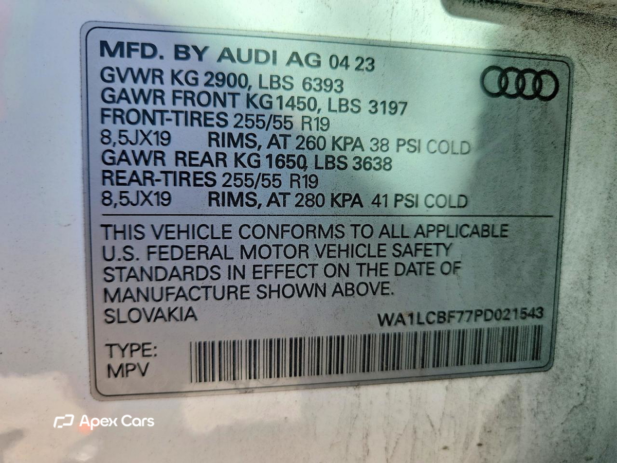 Audi Q7 2023