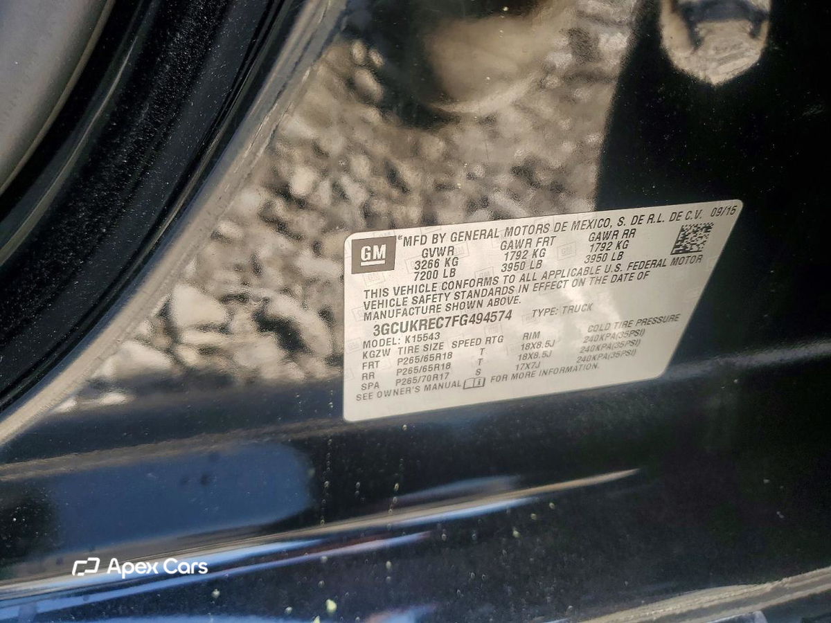 Chevrolet Silverado 2015