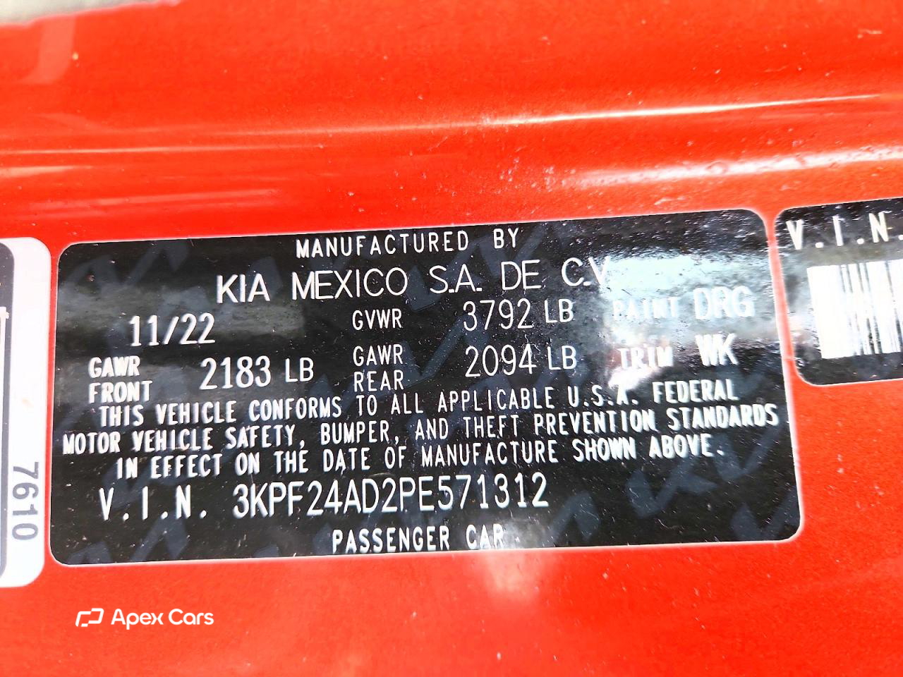 Kia Forte 2023
