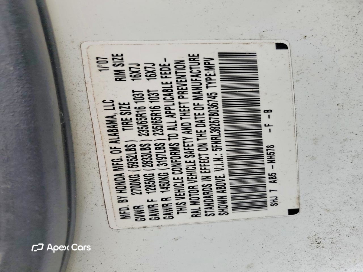 Honda Odyssey 2007