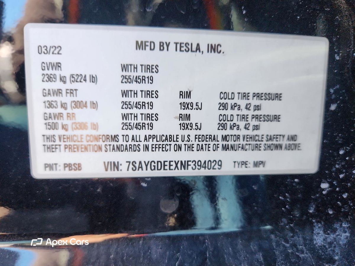 Tesla Model Y 2022
