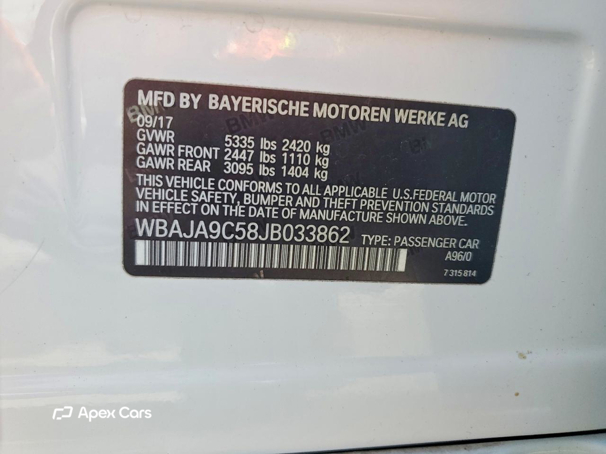 BMW Series 5 2018