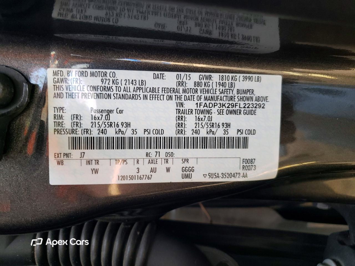 Ford Focus 2015
