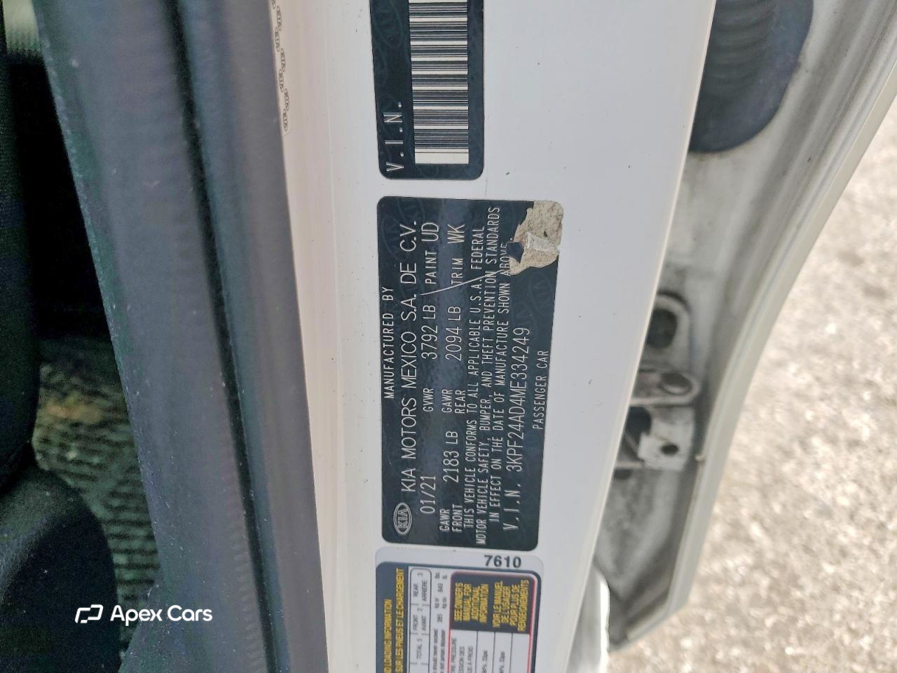 Kia Forte 2021