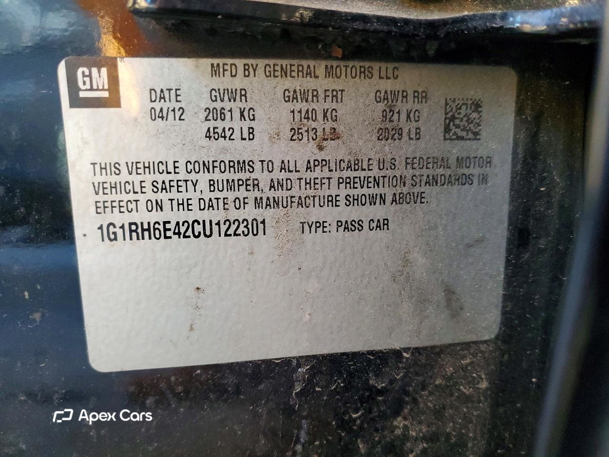 Chevrolet Volt 2012