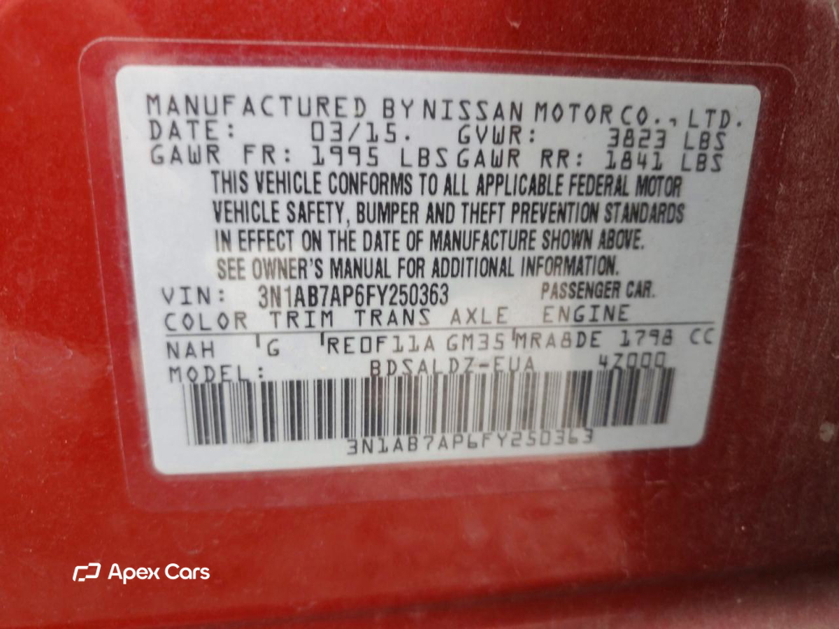 Nissan Sentra 2015