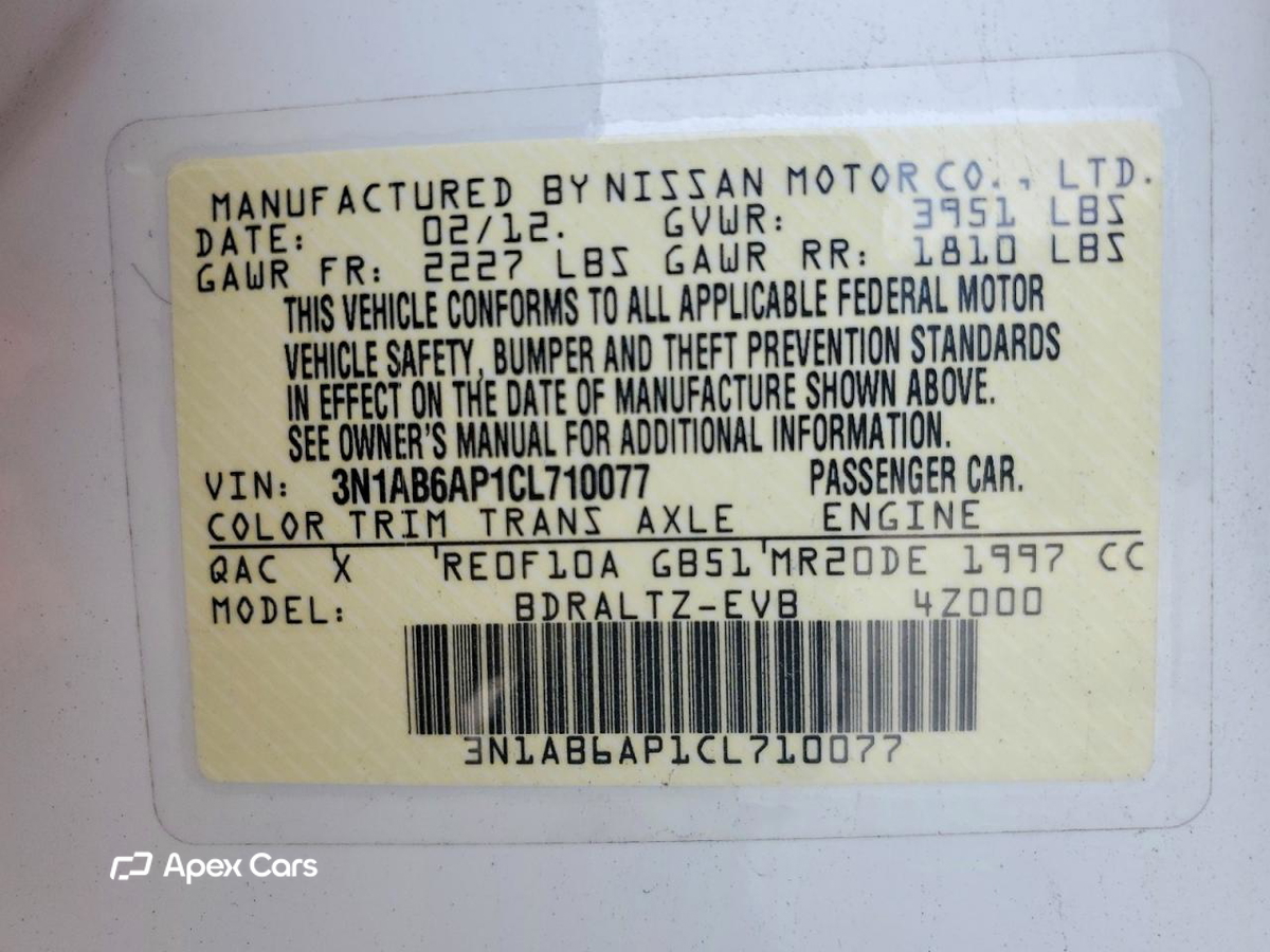 Nissan Sentra 2012