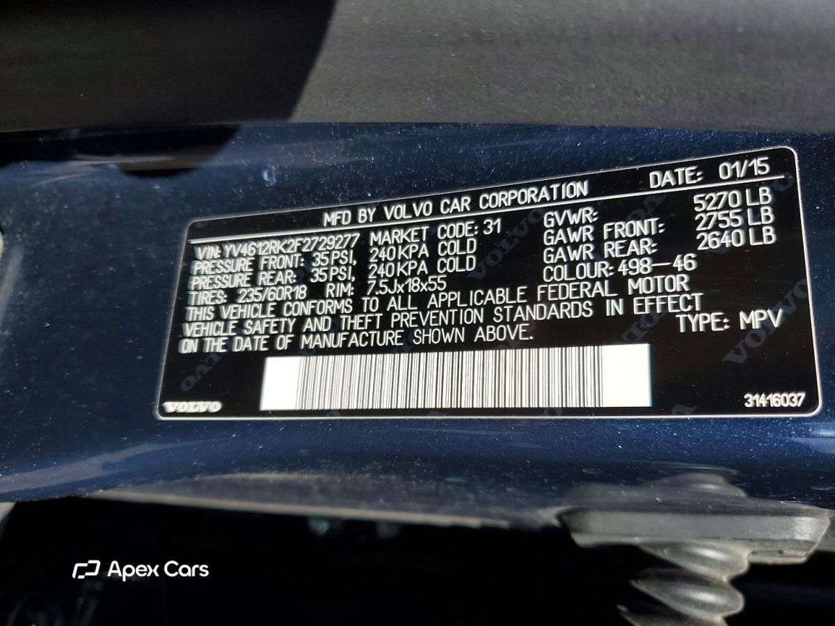 Volvo XC60 2015