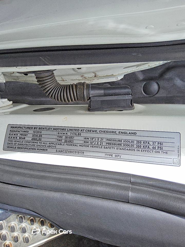 Bentley Bentayga 2017