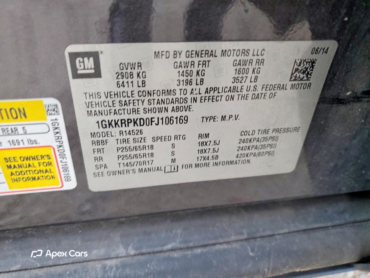 GMC Acadia 2015