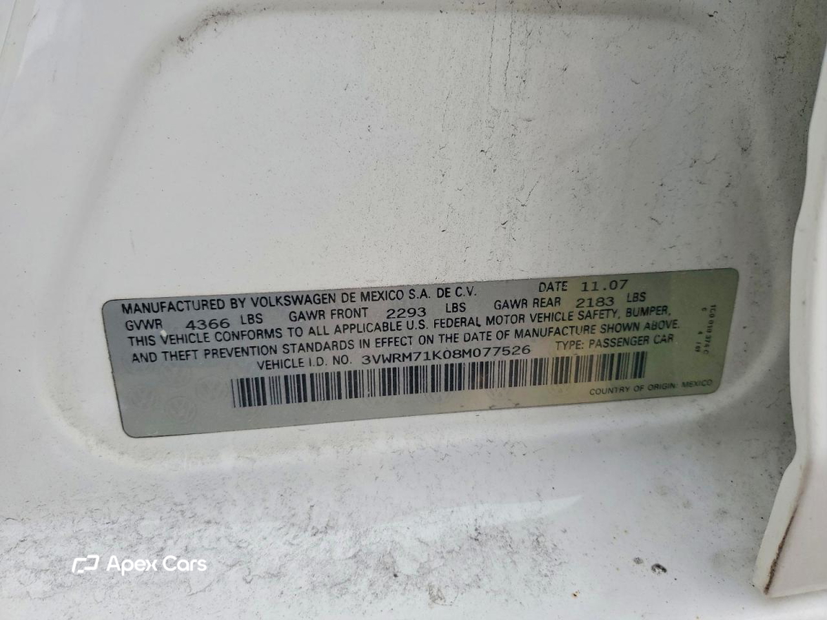 Volkswagen Jetta 2008