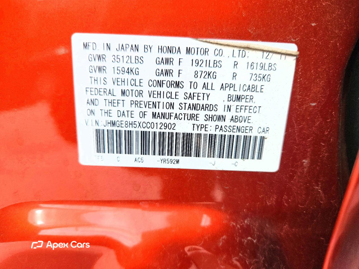 Honda Fit 2012