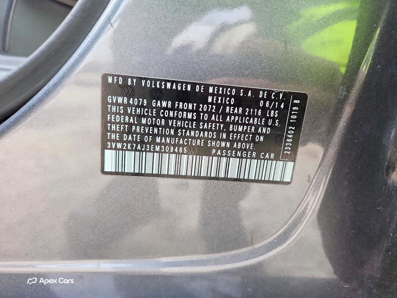 Volkswagen Jetta 2014