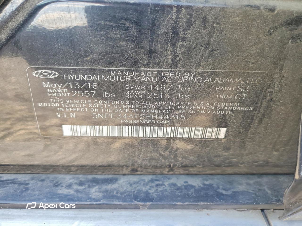 Hyundai Sonata 2017