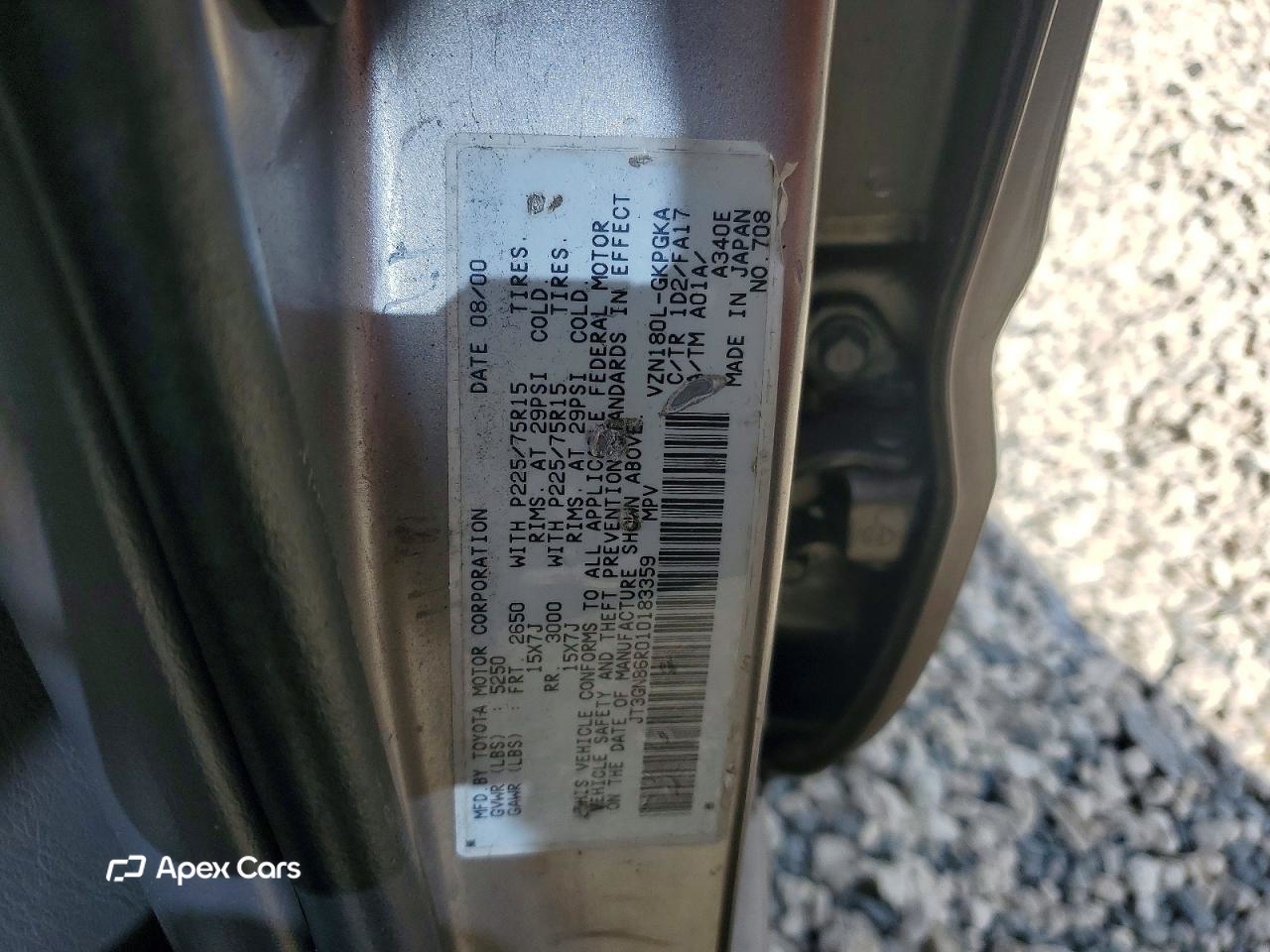 Toyota 4Runner 2001