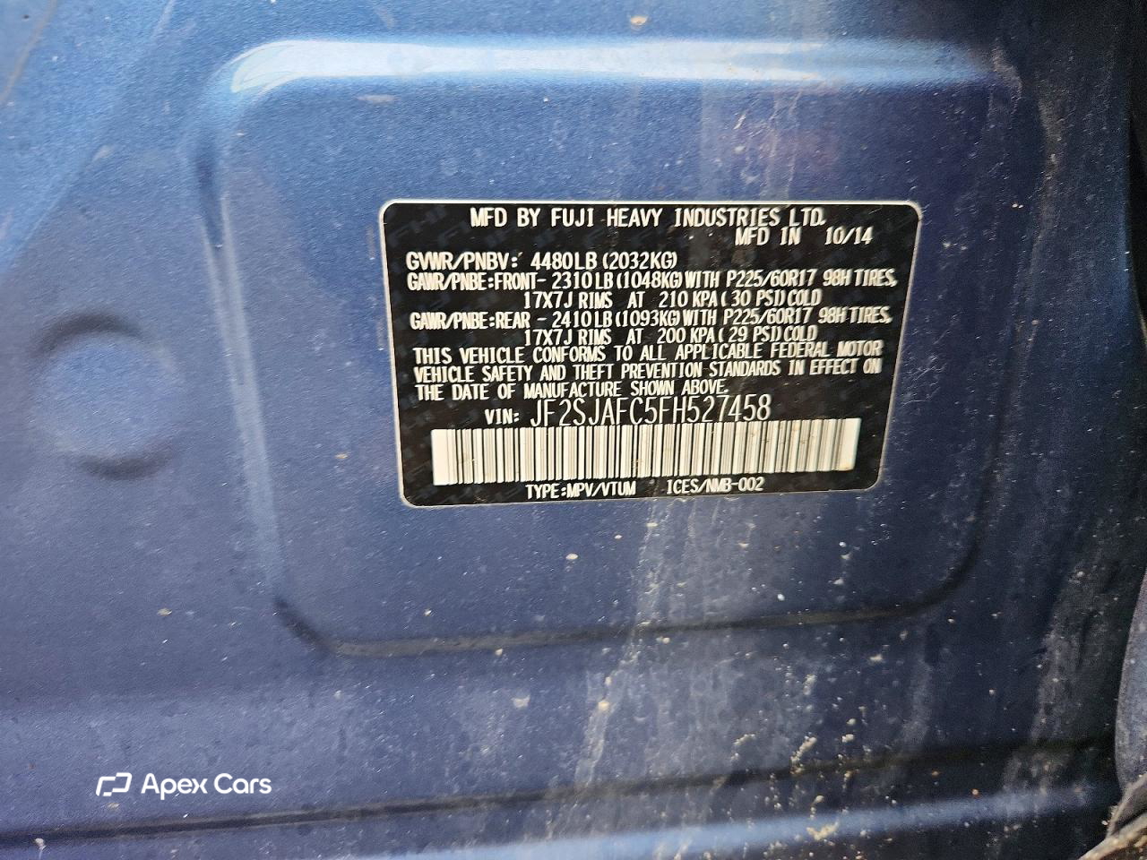 Subaru Forester 2015