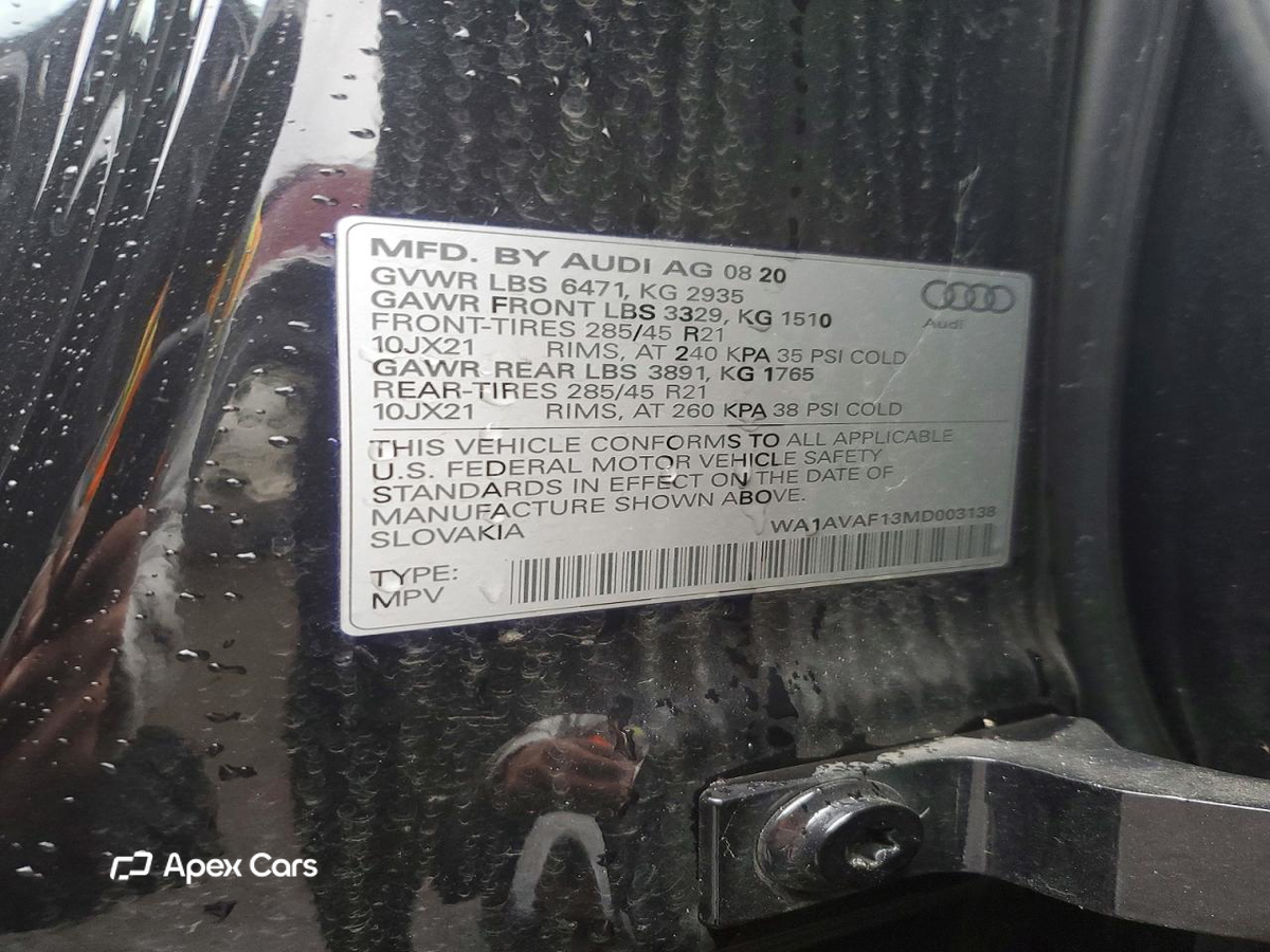Audi Q8 2021