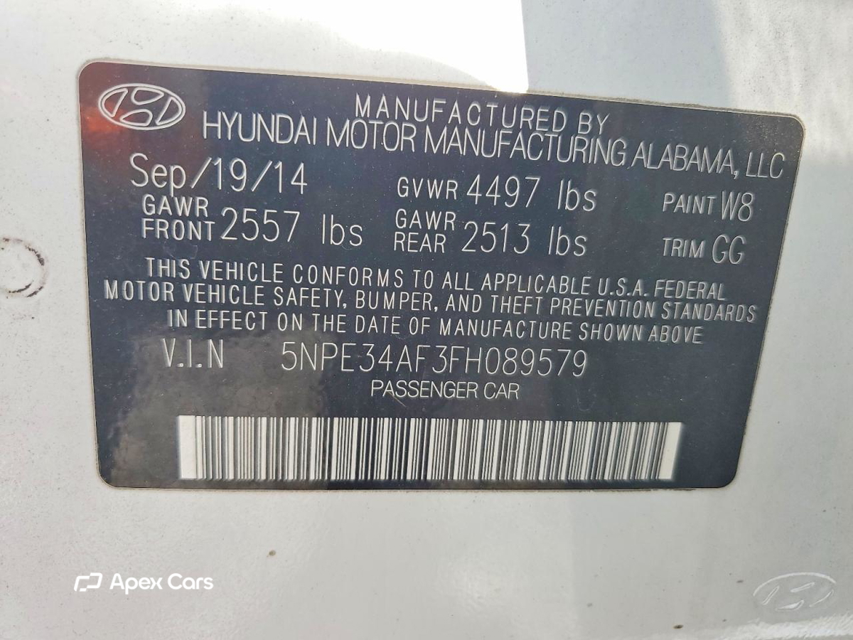Hyundai Sonata 2015