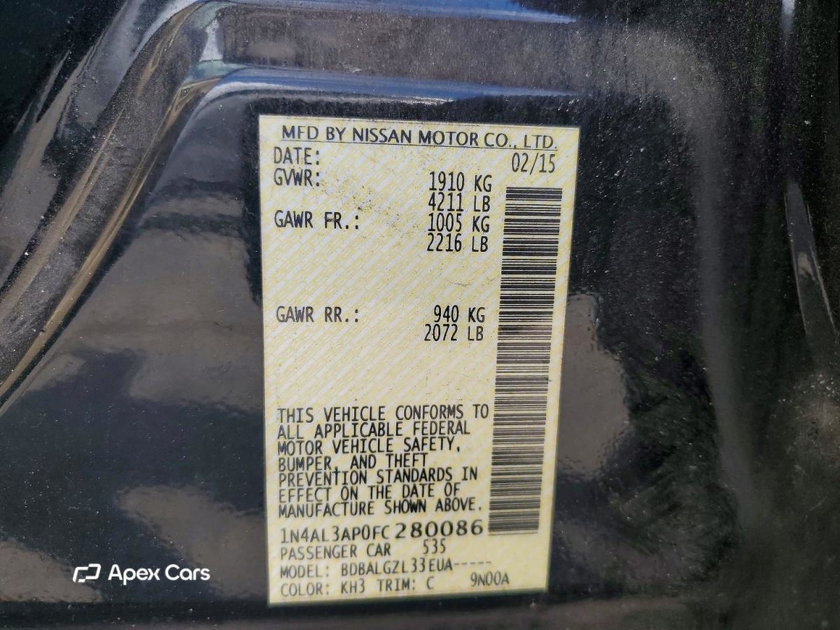 Nissan Altima 2015