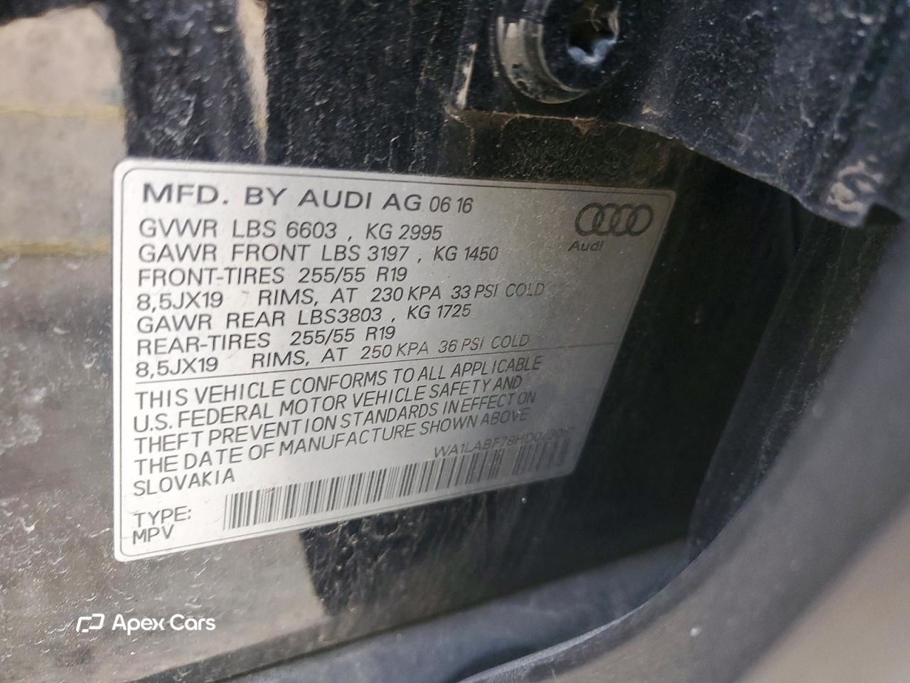 Audi Q7 2017