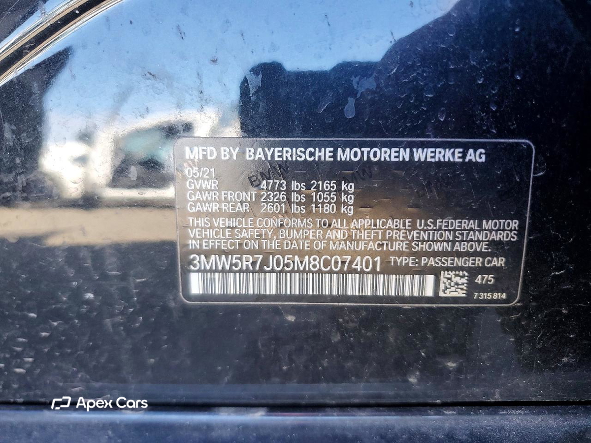 BMW Series 3 2021