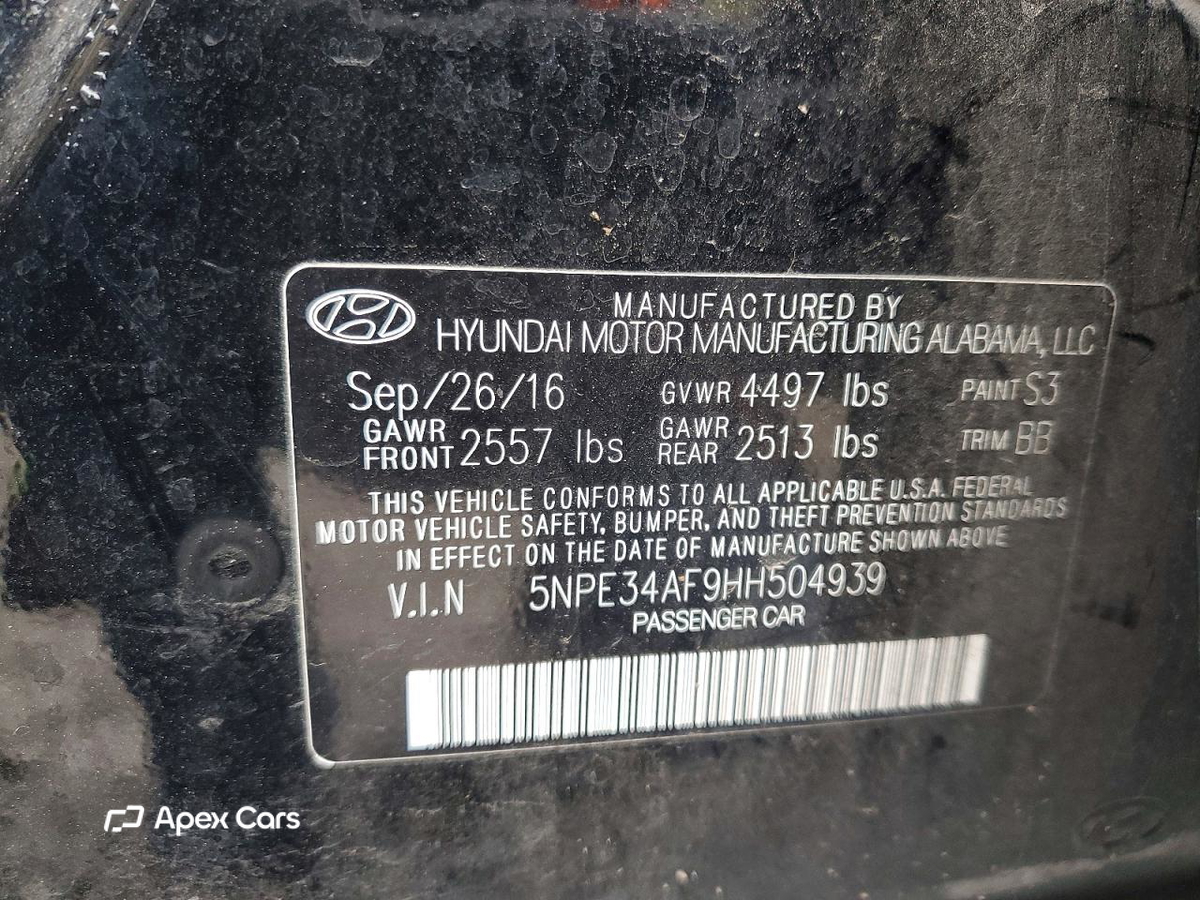 Hyundai Sonata 2017
