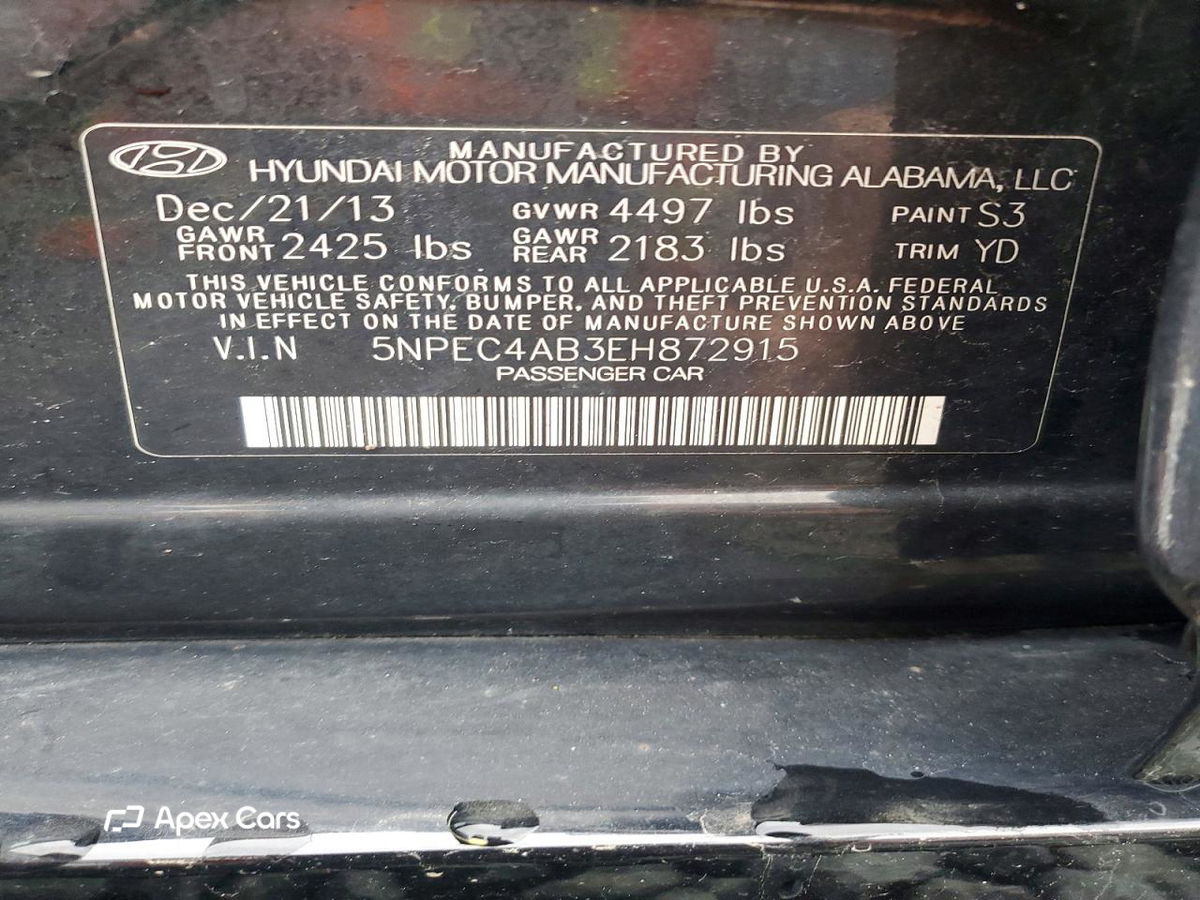 Hyundai Sonata 2014