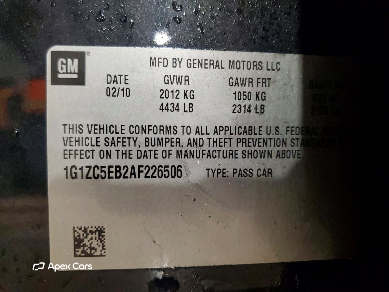 Chevrolet Malibu 2010