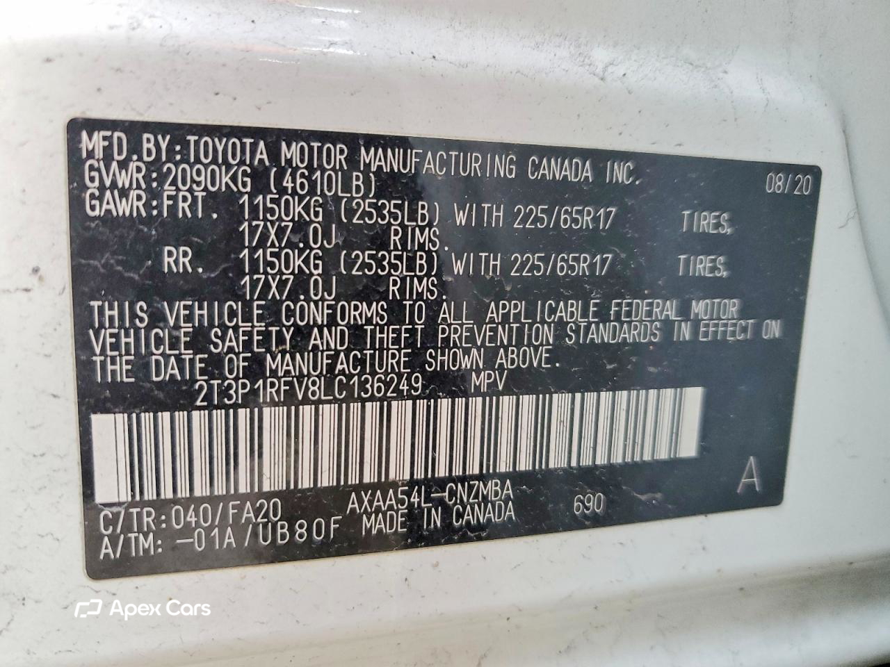 Toyota RAV 4 2020