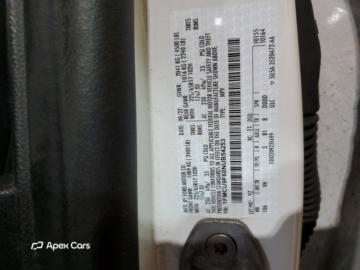Ford Escape 2022