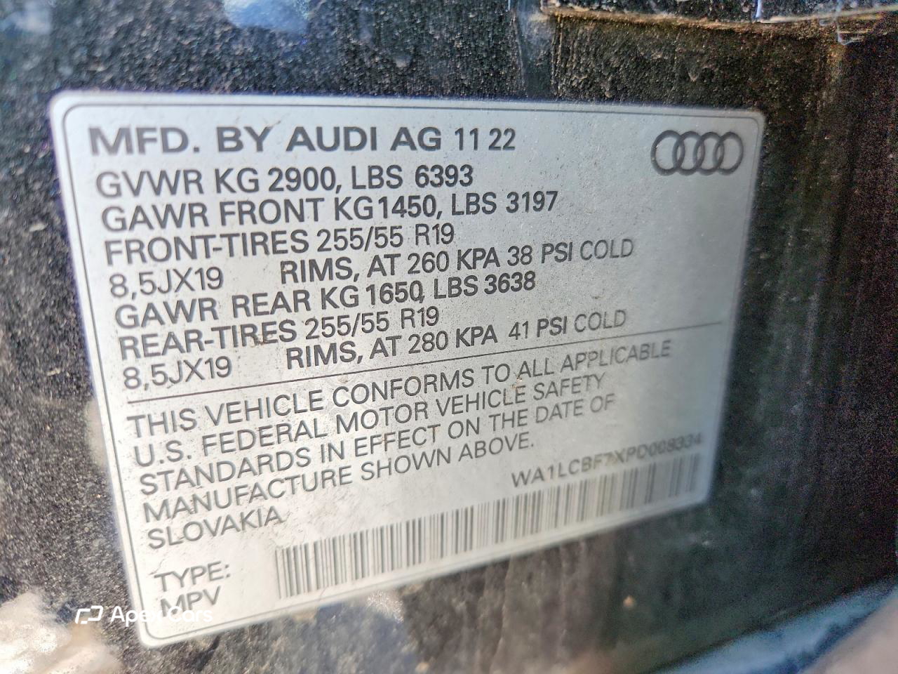 Audi Q7 2023
