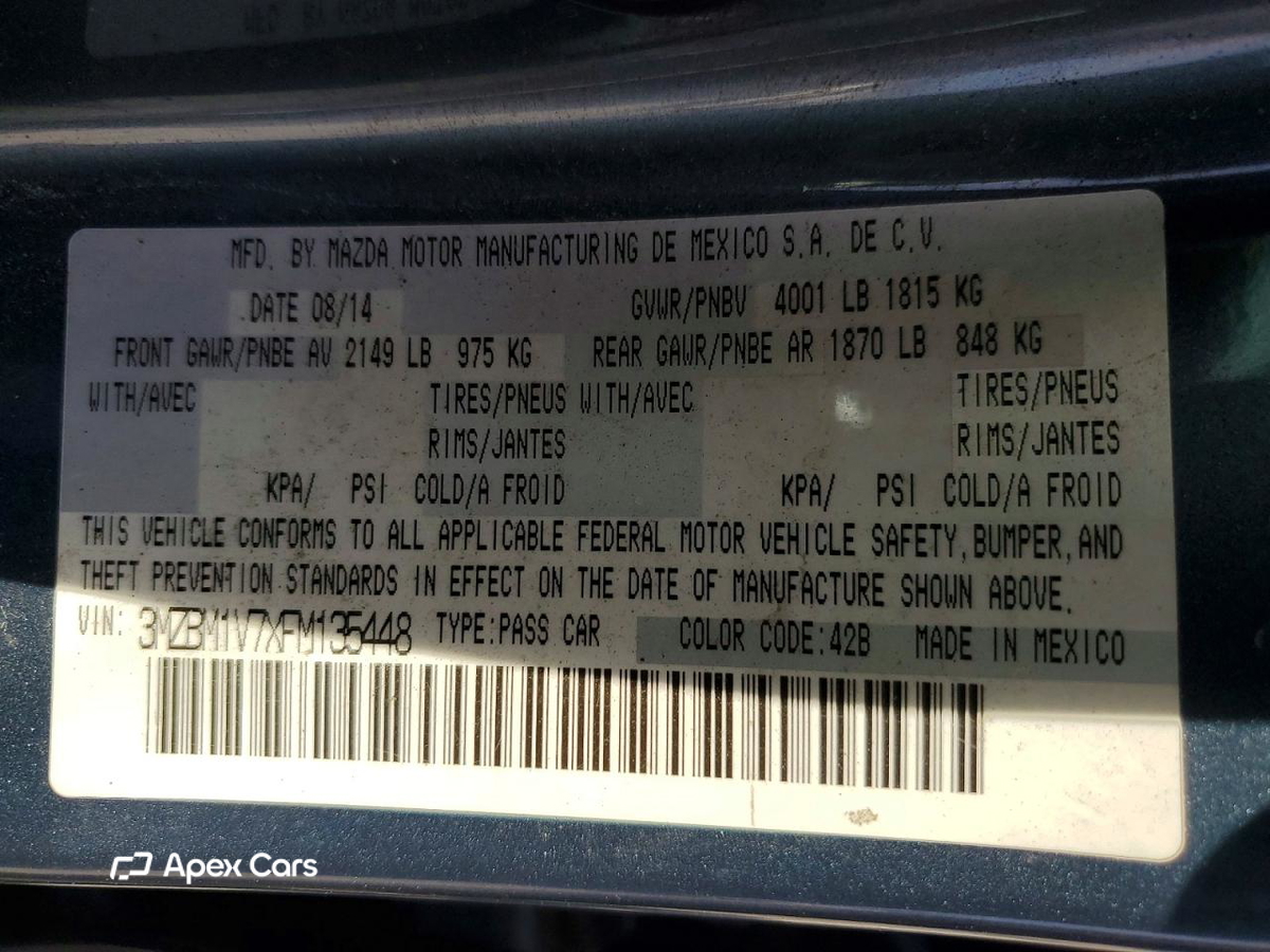 Mazda 3 2015